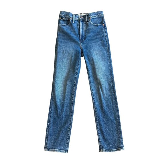 Madewell The Perfect Vintage Jeans Denim Pants Medium Wash Casual Comfy Size 27 - Picture 1 of 12